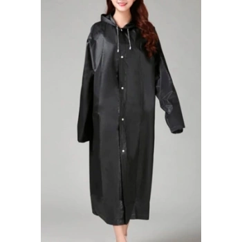EVA SİYAH PARDESÜ YAĞMURLUK (4887)