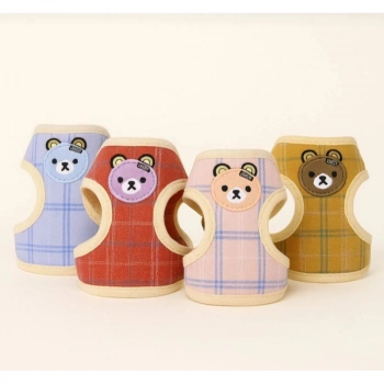 Evcil Hayvan Göğüs Gezdirme Tasması - Set Tasma - Karışık Renk