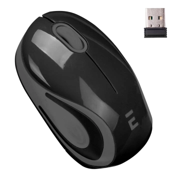 EVEREST SMW-555 USB SİYAH 2.4GHZ 1200 DPI OPTİK KABLOSUZ MOUSE (4887)