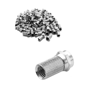 F KONNEKTÖR RG6/U6 GENİŞ 100LÜ PAKET (4887)