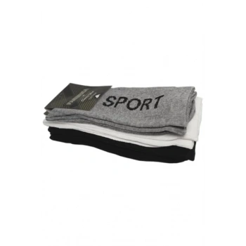 Fabbrica Sport Pamuklu Likralı Erkek  Çorap Adet