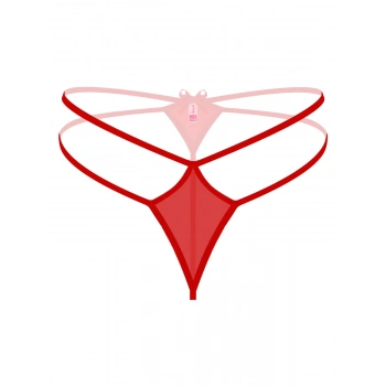  Fantezi İç Giyim Kırmızı String Külot