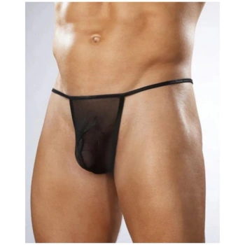Fantezi Transparan Seksi Tül Erkek String
