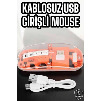 Fare Mouse Çift Modlu Kablosuz Bağlantılı 2.4ghz Destekli