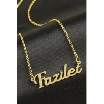 Fazilet isimli kolye (Kişiye Özel)