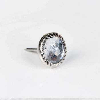 Febko Dekoratif Parlak Taşlı Kabara Raptiye 17 mm - 500 adet