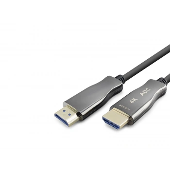 Fiber Optik Hdmi 2.0 Kablo 4K 60 Hz 10 M Siyah Gri HDX2055