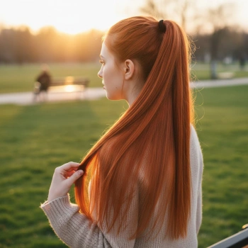 Fiber Sentetik Düz 8 Parça Çıt Çıt - Bakır