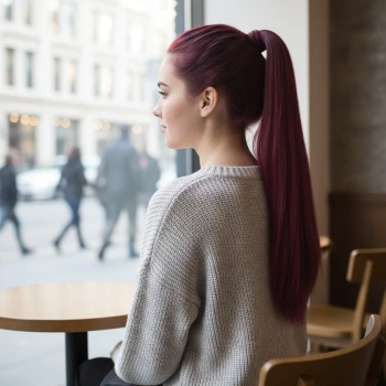 Fiber Sentetik Sihirli At Kuyruğu - Kızıl Kahve