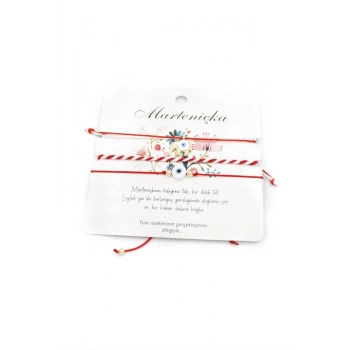 Fil Marteniçka Bileklik - Kırmızı