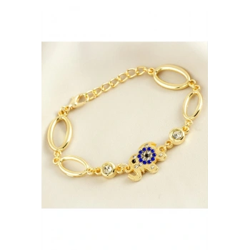 Fil Taşlı Trend Bileklik