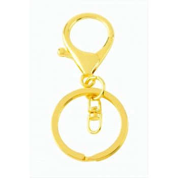 Fır Döndü Kancalı Metal Anahtarlık Aparatı