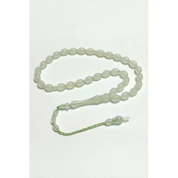 Fosfor Plastik Tesbih 8*11 mm