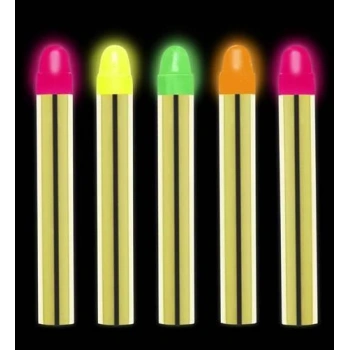 Fosforlu Glow Parti Boyası 6’lı – Karanlıkta Parlayan Yüz Boyası