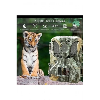 Fotokapan Kamera 16mp Full Hd 1080p Gece Görüşlü 2 Inç Lcd Ekran Su Geçirmez