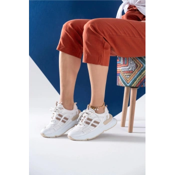 Freesia Beyaz Vizon Spor Ayakkabı