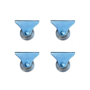 Furç Sabit Teker - 38MM - Şeffaf HKS237 - 4 Adet