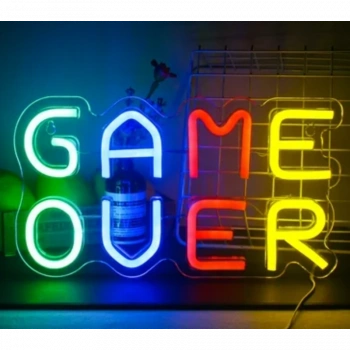 Game Over Yazılı Neon Led MZ-N3