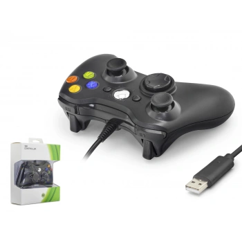 Gamepad Pc Xbox 360 Uyumlu Kablolu - Siyah ND506B