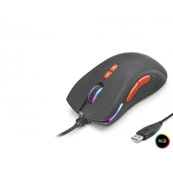 Gaming Mouse Optik Ayarlanabilir Dpi Usb Rgb - Siyah GM180B/LA