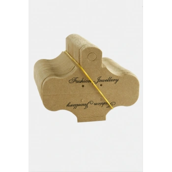 Geçirmeli Kraft Kolye Kartı 200 Adet