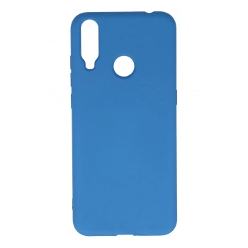 General Mobile GM 10 Kılıf Nano içi Kadife Silikon - Mavi