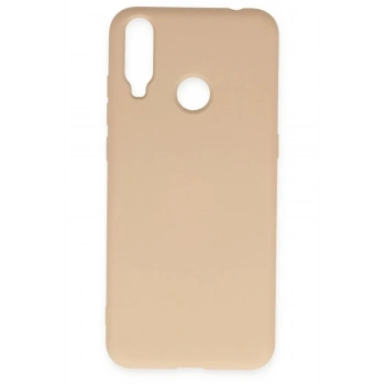 General Mobile GM 10 Kılıf Nano içi Kadife Silikon - Pudra