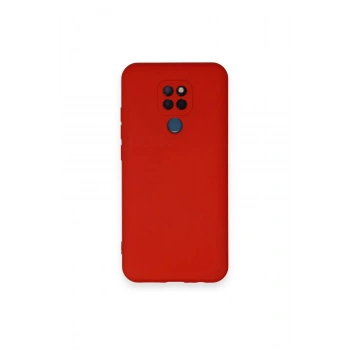 General Mobile GM 20 Kılıf Nano içi Kadife Silikon - Kırmızı