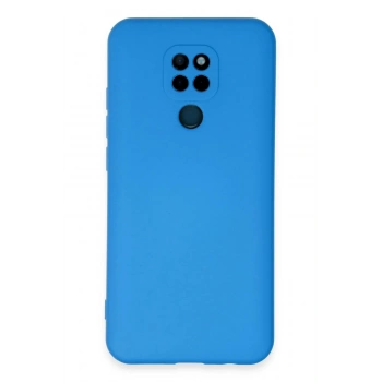 General Mobile GM 20 Kılıf Nano içi Kadife Silikon - Mavi