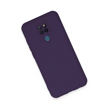 General Mobile GM 20 Kılıf Nano içi Kadife Silikon - Mor