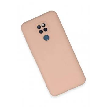 General Mobile GM 20 Kılıf Nano içi Kadife Silikon - Pudra