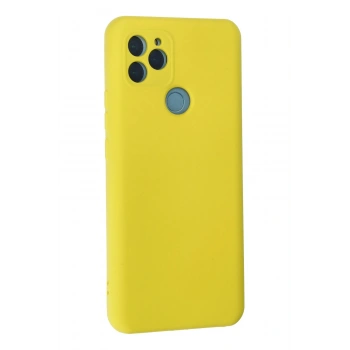 General Mobile GM 21 Kılıf Nano içi Kadife Silikon - Sarı