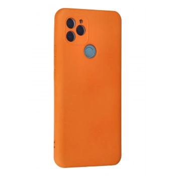 General Mobile GM 21 Kılıf Nano içi Kadife Silikon - Turuncu