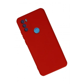 General Mobile GM 21 Plus Kılıf Nano içi Kadife Silikon - Kırmızı
