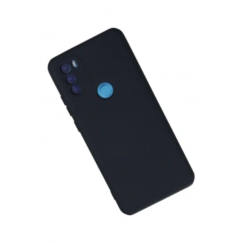 General Mobile GM 21 Plus Kılıf Nano içi Kadife Silikon - Lacivert