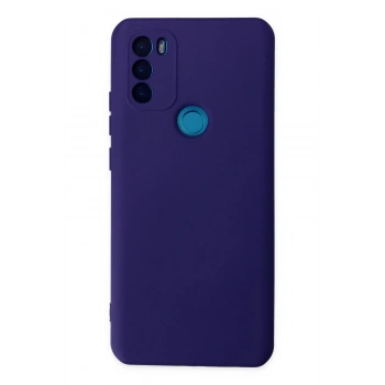 General Mobile GM 21 Plus Kılıf Nano içi Kadife Silikon - Mor