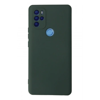 General Mobile GM 21 Pro Kılıf Nano içi Kadife Silikon - Koyu Yeşil