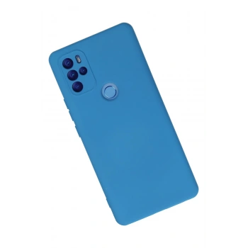 General Mobile GM 21 Pro Kılıf Nano içi Kadife Silikon - Mavi