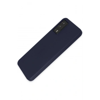 General Mobile GM 23 Kılıf First Silikon - Lacivert