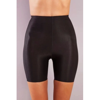 Girdle Hight Waist Micro Short Corset, İz Yapmayan Görünmez Yüksek Bel Paçalı Siyah Korse
