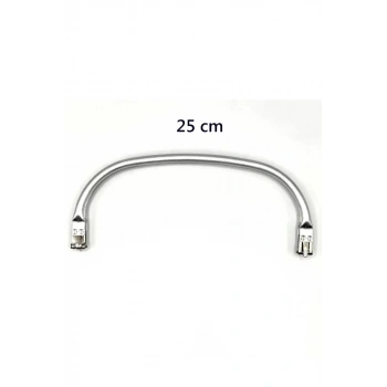 Gizli Metal Mango Çanta Bursu – 25 cm - Metal Çanta Aparatı Çanta Aksesuarı