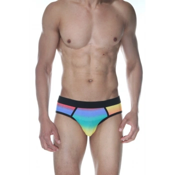 Gökkuşağı Jockstrap Erkek  İç Giyim