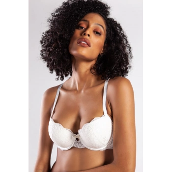 Golshan G.Colors Balconette Foam Push Up Bra, Ekru Konforlu ve Şık Sütyen