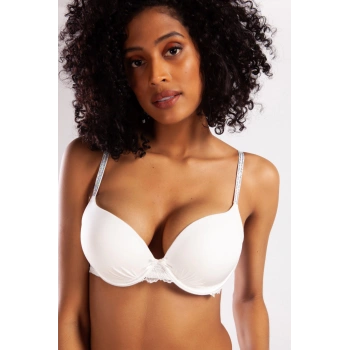 Golshan Goldy Heavy Push up Bra, Ekru Renk  Konforlu ve Şık Sütyen