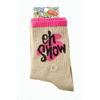 Gösteri Yazılı Kolej Çorap 8*28