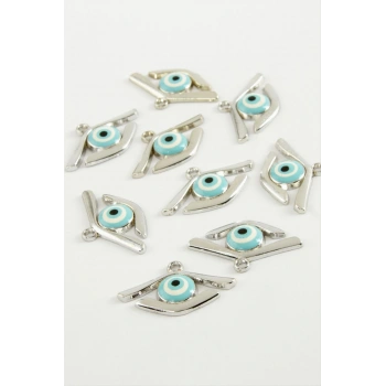 Göz Tek Kulplu Mineli Bileklik ve Kolye Ucu Aparatı 1 Adet