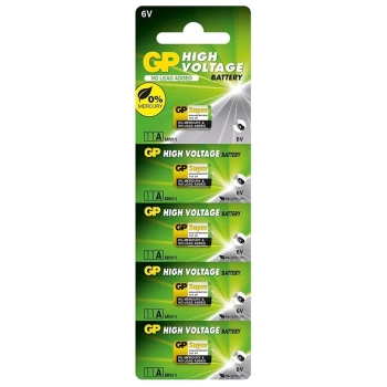 GP 11A-2C5 ALKALİN 6V 5Lİ PAKET PİL (4887)