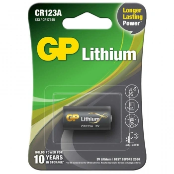 GP CR123A 3V Lityum Pil