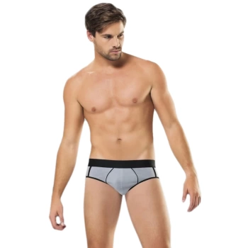 Gri Biyeli Slip 1259