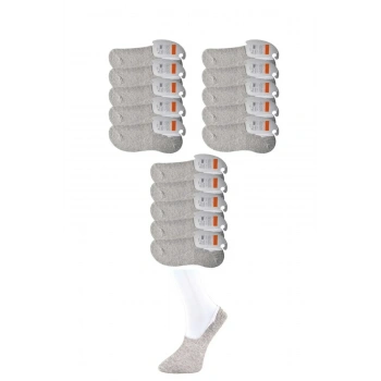 Gri Erkek Babet Çorap 15 çift